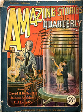 Amazing Stories Quarterly Science Fiction  Summer 1928 432 pp Hugo Gernsback, ed picture