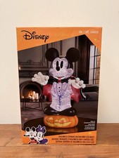 Disney Vampire Mickey Mouse Halloween Spinning Lantern with LED Lights BRAND NEW picture