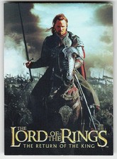 2003 Topps Lord of the Rings: The Return of the King #2 Aragorn riding NON_SPORT picture