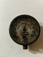 Antique New York Air Brake Co Railroad Standard Test Gauge 200 PSI Steampunk  picture
