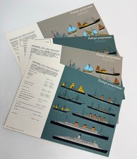 1973 Cunard Ambassador Bermuda Cruise Daily Programs Lot of 4 Ocean Liner picture