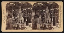 Interior of Iowa Building World's Fair Chicago USA Interior del Edi- Old Photo picture