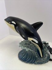 Vintage Orca killer whale Phone Telephone  Sea phone LAN-Line (Not Tested ) picture