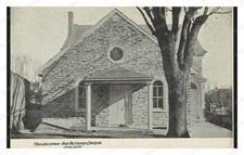 Philadelphia Old Dunkard Church Standard Postcard COPY RPPC picture