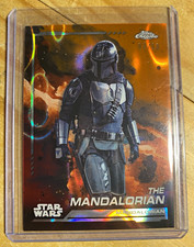 2024 Topps Chrome Star Wars The Mandalorian #21 02/10 Lava picture