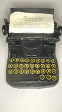Edgar Allen Poe Typewriter Halloween Decor picture