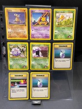 Mixed Sets Bundle - Vintage 1999 Pokemon Cards - No duplicates x8 picture