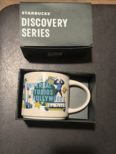 Universal Studios Hollywood Starbucks Discovery Series Ceramic Mug 14 Oz NEW picture