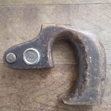 Vintage H.S.B. & Co. Keyhole Saw Handle with Medallion QVB Chicago picture