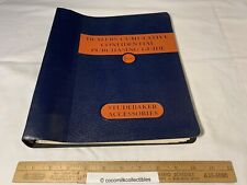 1951 Studebaker Accessories Dealers Cumulative Confidential Purchasing Guide picture