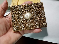 Vintage Crown Jewels Fifth Avenue Compact Cigarette Holder picture