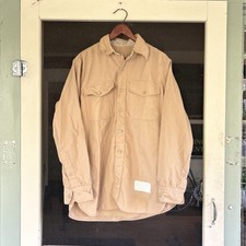 1963 true vintage Military Tropical Worsted 100% wool shirt picture