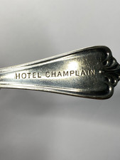Historic Hotel Champlain Dining Ware Reed and Barton Pat. Pend Spoon Rare picture