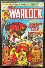 Warlock 11    Thanos  Appearance  Jim Starlin Cover and Art picture
