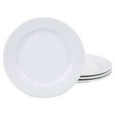 BIA Cordon Bleu Porcelain Bistro Salad Plates White 8 Inch Set of 4 Standard picture