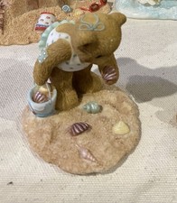 Cherished Teddies CT 0014 Wilma Membership 2008 Beach Shells And Bag RARE picture