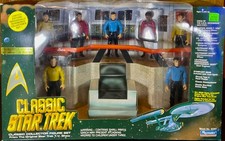1993 Playmates Classic Star Trek Bridge Collector Figure Set #6090  / New picture