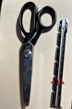 Vintage CG Japan Pinking Shears 7” Excellent Pre-Owned Condition picture