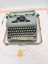 Vintage 1960s Olympia Typewriter Portable with Partial Case Untested picture