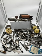 MACHINIST TOOL LATHE MILL Machinist Lot of Various Tool Makers Tooling And More picture