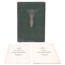 Oregon Normal School 1920 Norm Yearbook + Graduation Program ~ Monmouth, Oregon picture