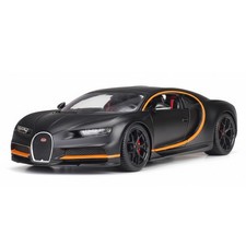 1:18 Bugatti Chiron Sport Matte black Ultimate Hypercar Alloy Car Model Diecast picture