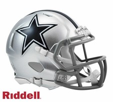 Dallas Cowboys Speed Riddell Football Mini Helmet New in box picture