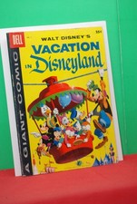 Walt Disney's Vacation in Disneyland #1 1958 Dell Giant. VF+ picture