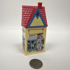 Vintage Reader’s Digest Flower Shop House Trinket Box Red Roof 1992 picture
