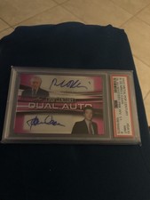 Robert De Niro-James Caan Dual 1/1 Pop Century Auto (PSA 9) picture
