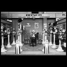 Photo a.029682 bosch stand magnets for cars Amsterdam motor show 1924 picture