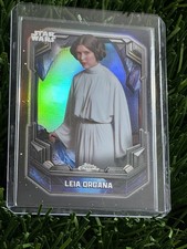 2026 Topps Chrome Star Wars Leia Organa #COS-1 Cosmic Crystals picture
