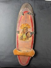 Antique SOUVENIR WALL MOUNT MATCH HOLDER from LAKE CHAMPLAIN WESTPORT ONTARIO picture