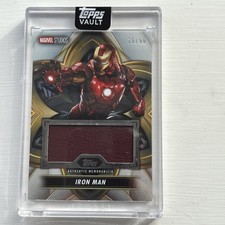 💥 2026 TOPPS VAULT MARVEL 15/50 IRON MAN Stark Tower Penthouse Sofa Relic  picture