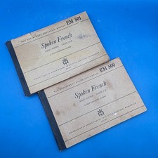1944 War Department Education Manuals EM 500/501 “Spoken French