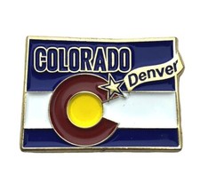 Colorado State Of Capital Denver Hat lapel Pin AVA F1D30G picture