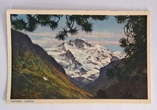 Postcard Interlaken mit Jungfrau, Interlaken, Switzerland Unposted picture