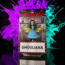 NECA- Toony Terrors Ghouliana Horror Figure 17+ w/ Bonus Backdrop Display picture