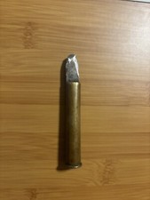 WWI Trench Art Brass 405 WCF Original Cartridge Knife World War 1 Battle Militar picture