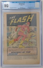 SHOWCASE #4 - DC 1956 - CGC NG - 1ST BARRY ALLEN - MISSING COVER picture