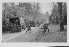 The Royal Canadian Troops practicing maneuvers Northern Ireland Wo- Old Photo picture