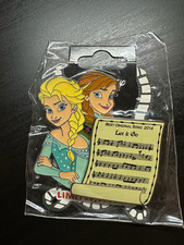 DSSH Disney best original song pin Frozen Let It Go LE 300 picture