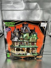 Lemax Spooky Town HAUNTED MANSION Animated Sights Sounds 75173 Retired Boxed picture