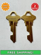 2 LockBuster Schlage SC1 keys DISABLE ANY LOCK KILLERKEY LOCKBUSTER LOCKOUT KEYS picture