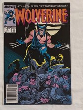 Wolverine #1 1988 Marvel NEWSSTAND 1st Ongoing Series Claremont Buscema VF/NM picture