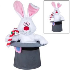 PRESALE 2.8 FT ANIMATED HOCUS POCUS RABBIT FROM FROSTY THE SNOWMAN CHRISTMAS picture