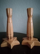 Amorc Rosicrucian Egyptian Candle Holders Very Rare picture