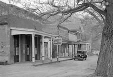 1940 Main Street Store Genoa Nevada Vintage Retro Old Photo 8.5