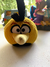 Rare Angry Birds Bubbles Orange Bird Plush Stuffed Animal 2012 4in picture