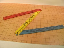 Tri-Fold Folding Advertising Wooden Ruler 36
